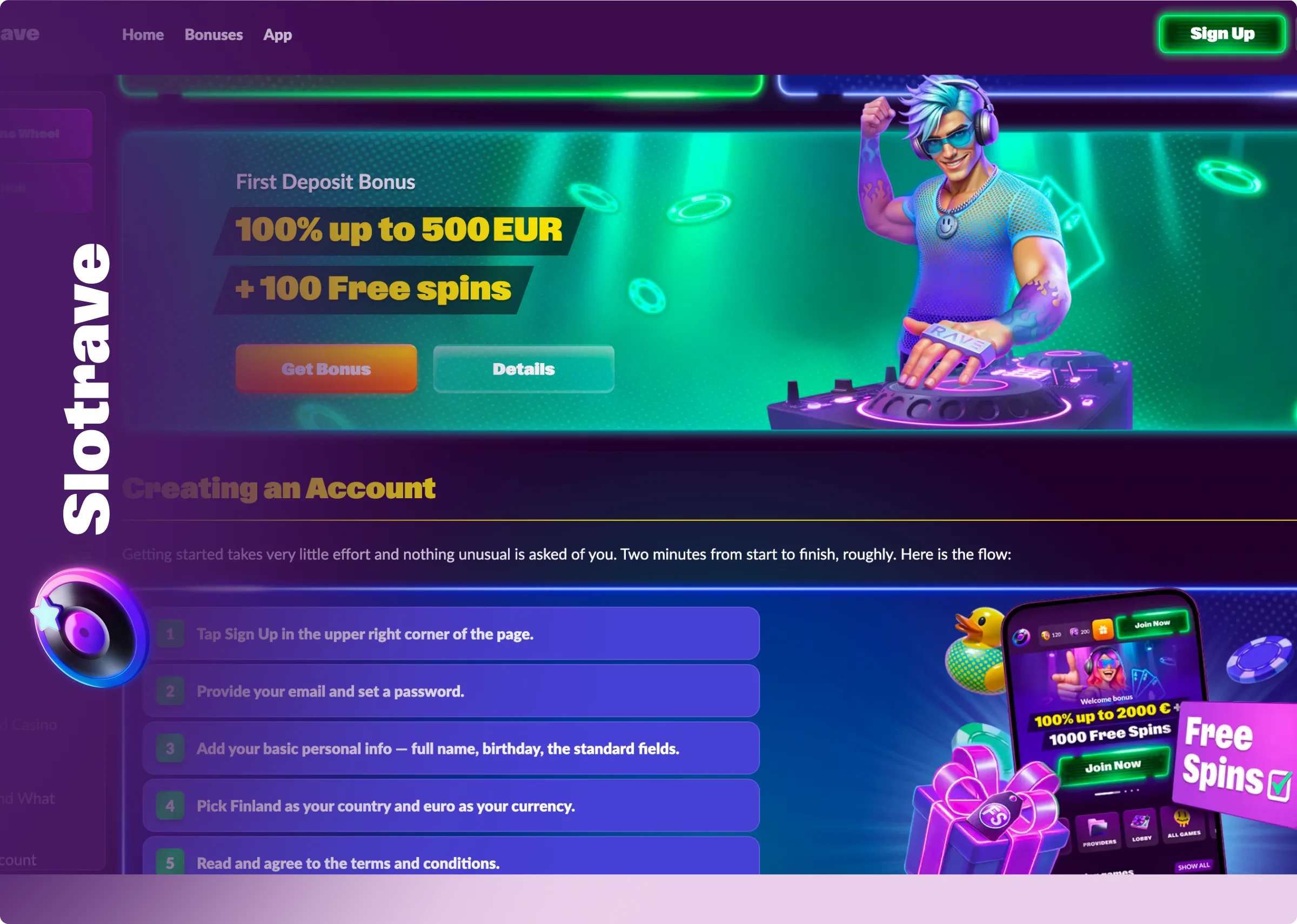 Slotrave Online Casino